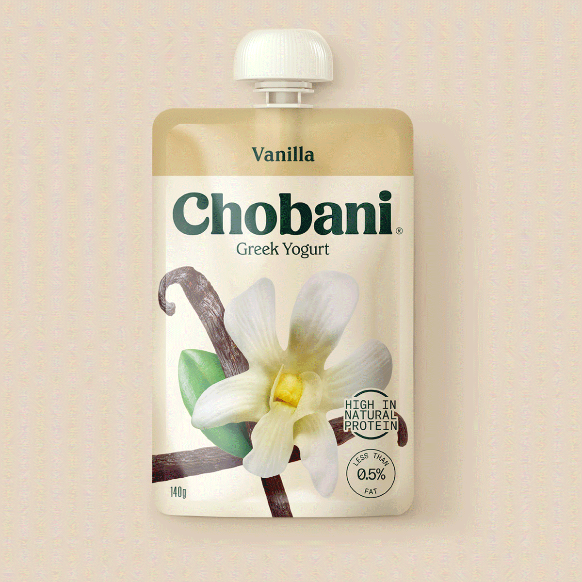 Chobani Australia Core Range Yogurt- Brand Identity & Packaging Design Refresh FMCG