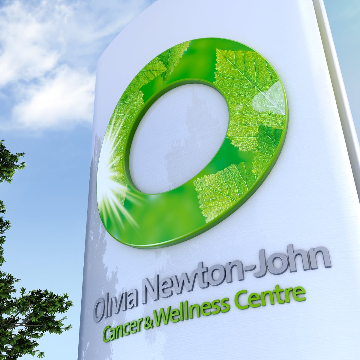 Davidson Branding Corporate Olivia Newton-John Cancer & Wellness Centre Brand Strategy Brand Identity Logo Design Signage