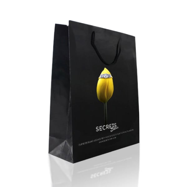 Davidson Branding Retail Secrets Shhh Logo Ring Flower Bag