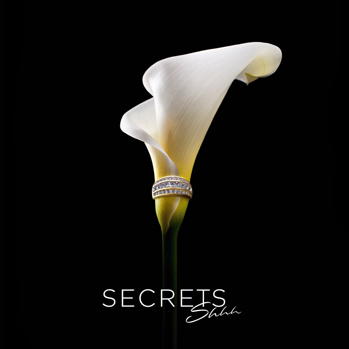 Davidson Branding Retail Secrets Shhh Logo Ring Flower