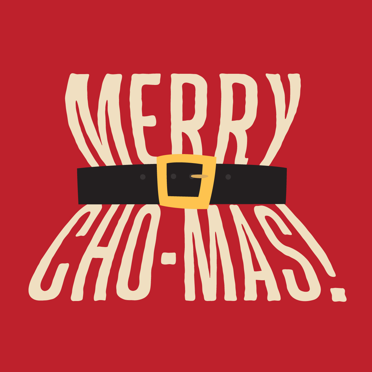 Chobani Australia Christmas - Cheeky Christmas themed messaging and illustration