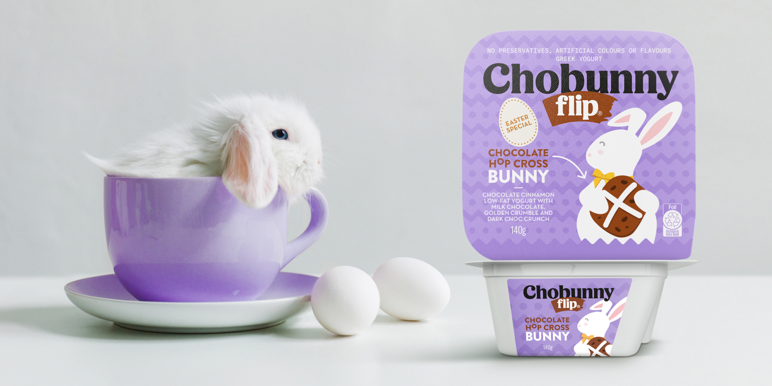 Chobani Yogurt Australia (Easter) Packaging Design FMCG