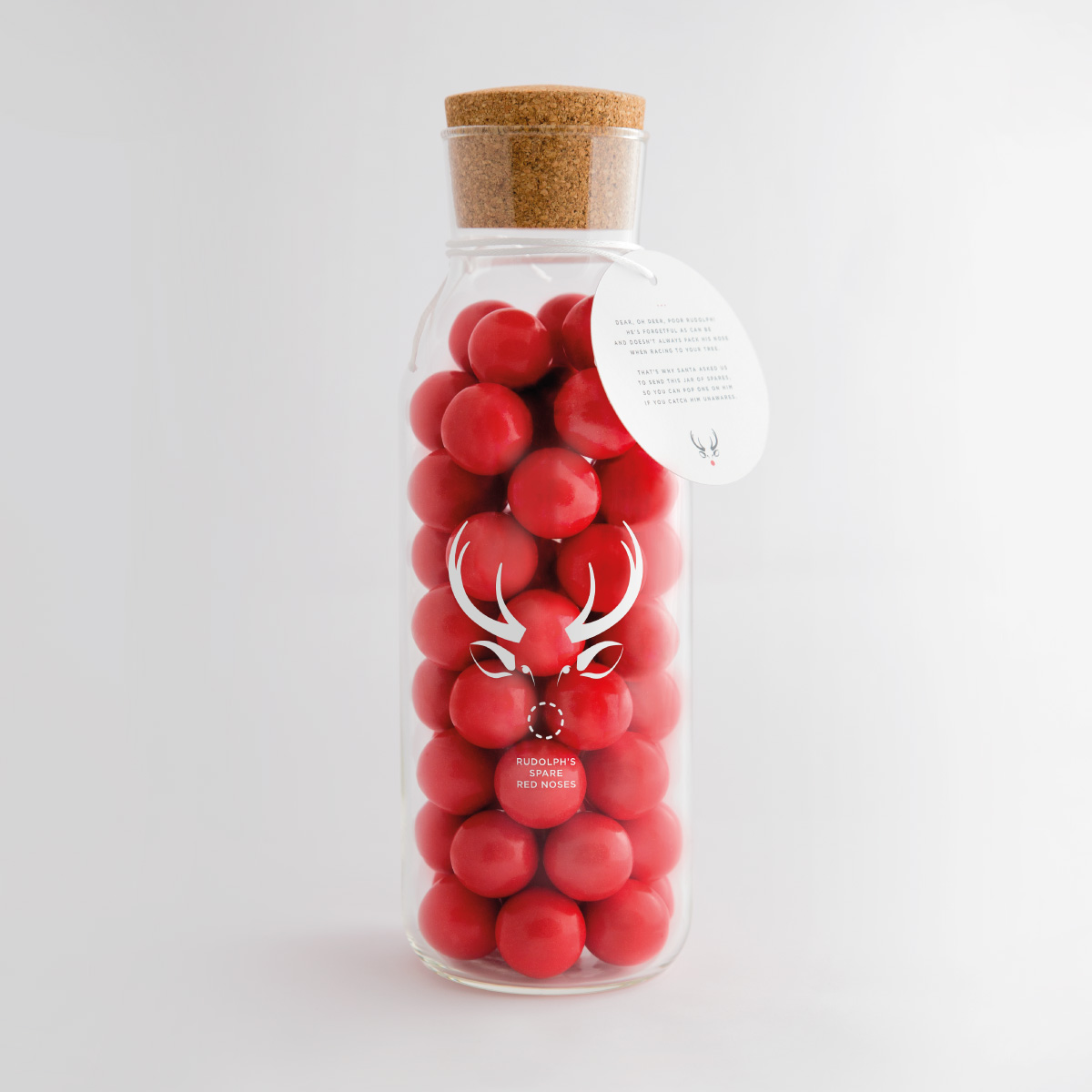 Davidson Branding Packaging Rudolph’s Spare Red Noses