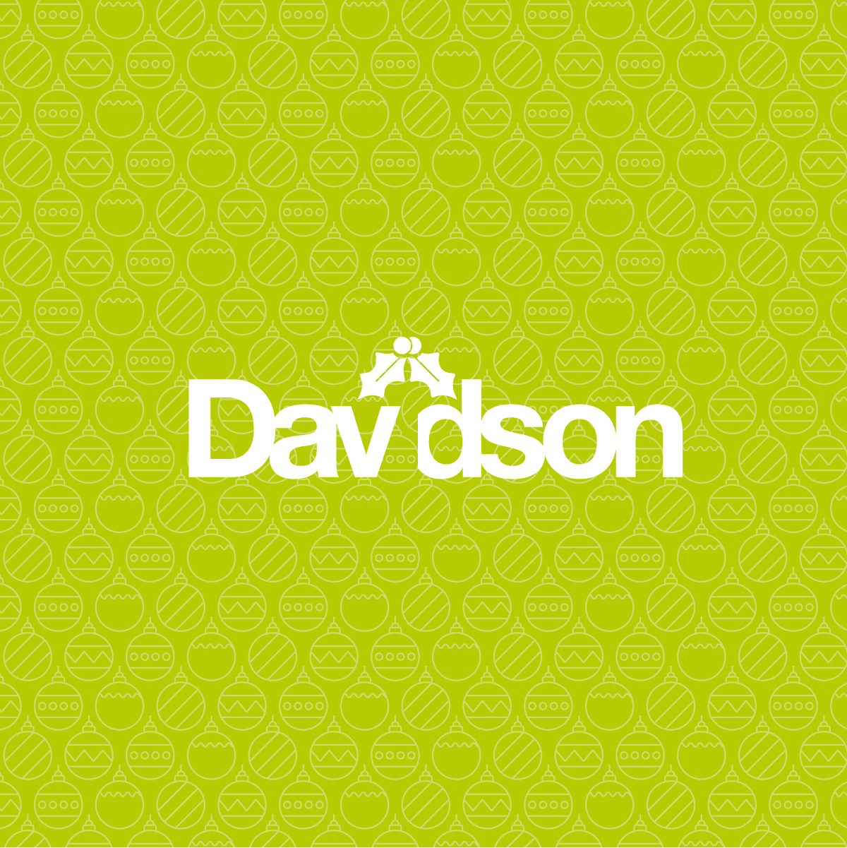 Davidson Xmas Logo