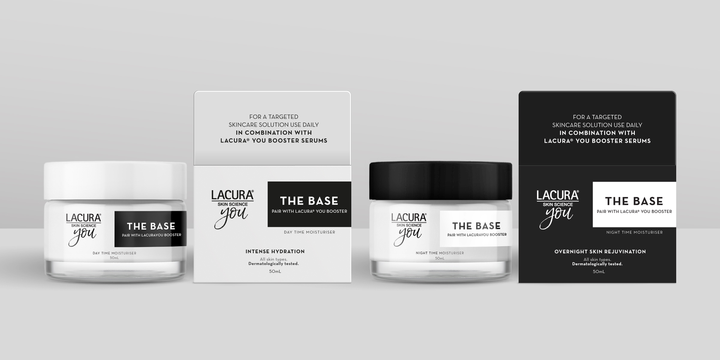 Aldi's Lacura You - Product range packaging design
