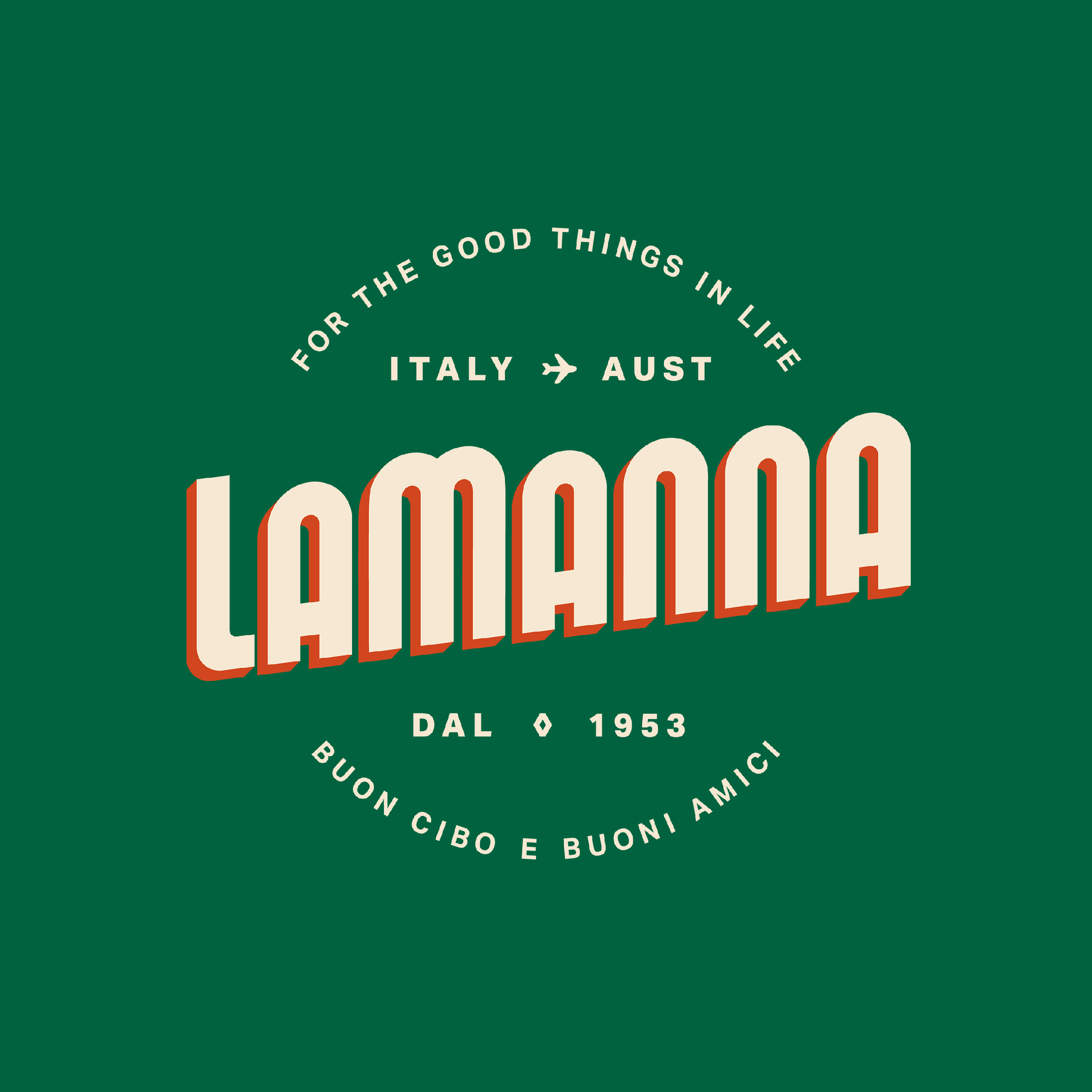 Lamanna Logo, Lamanna New brand Refresh