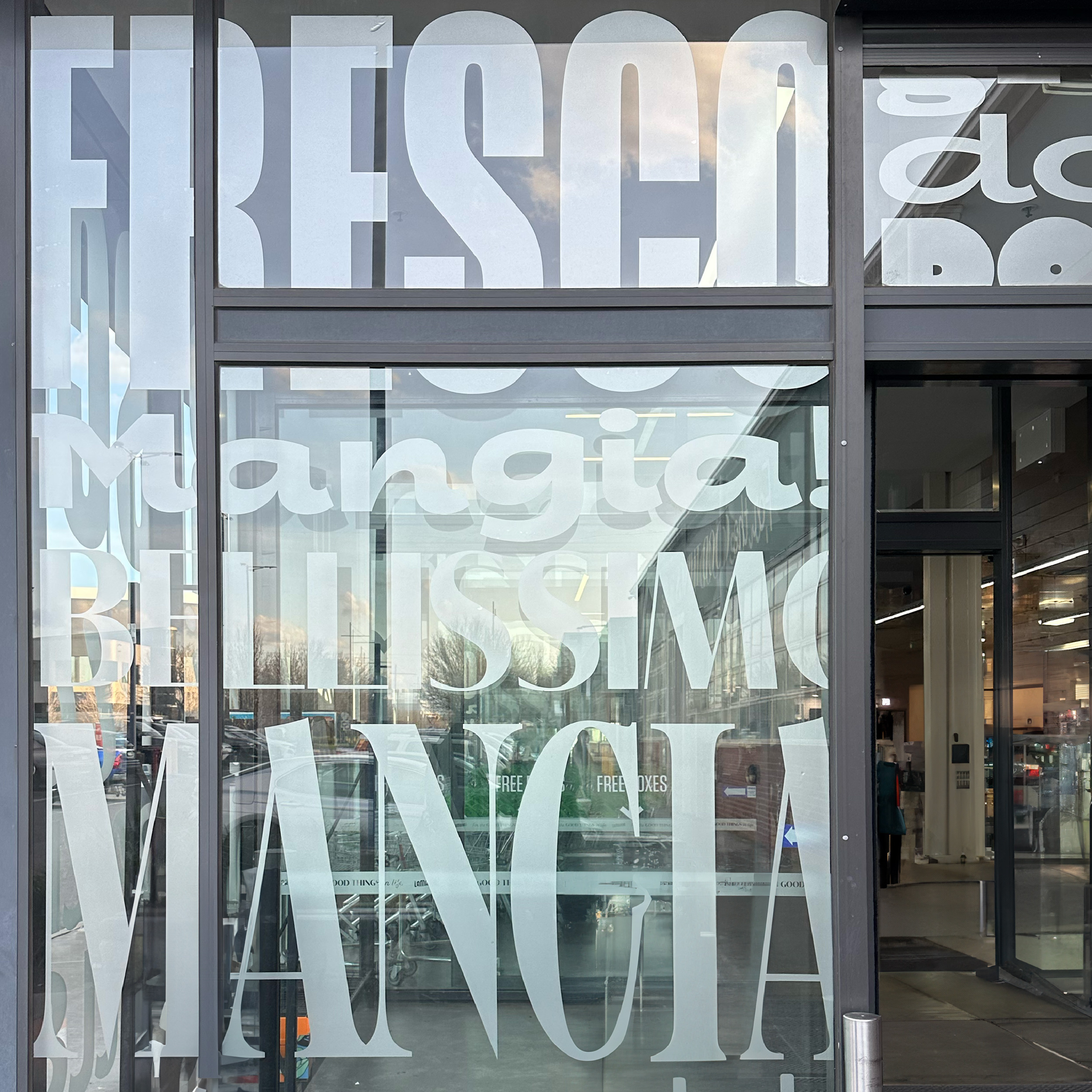 Lamanna Rebrand Store Vinyl Window