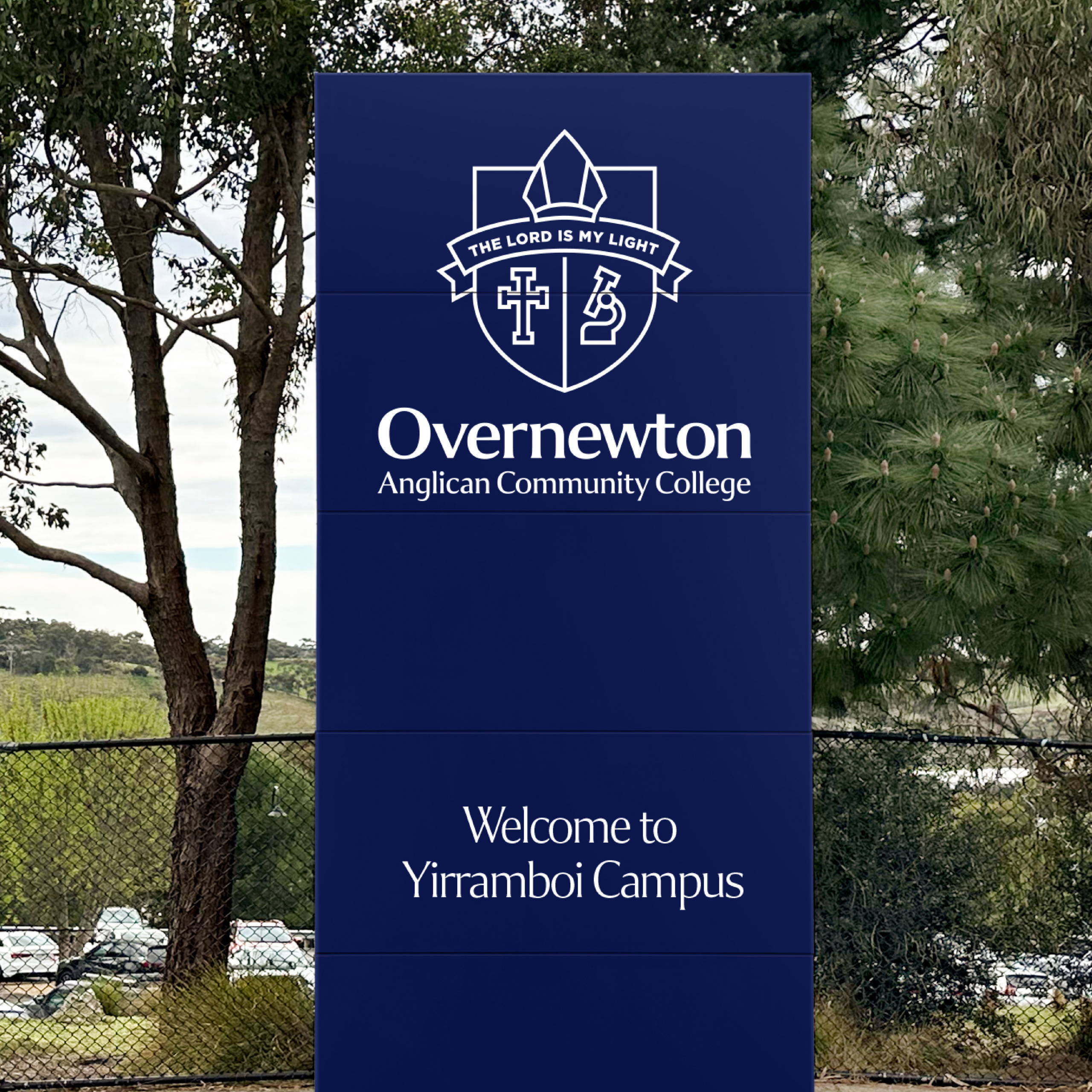 Overnewton Rebrand : Signage