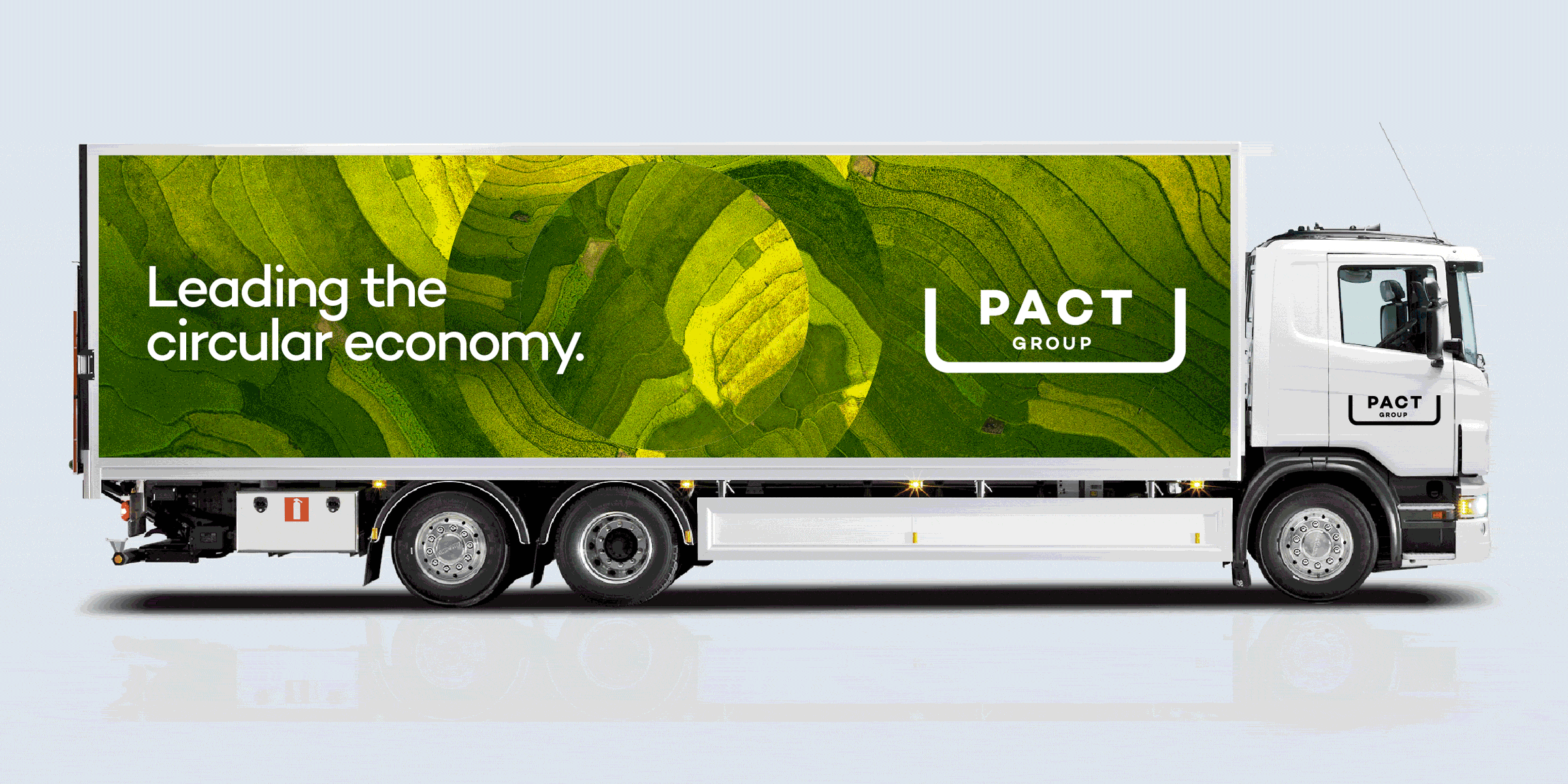 Pact Group Brand Identity Design Truck Design