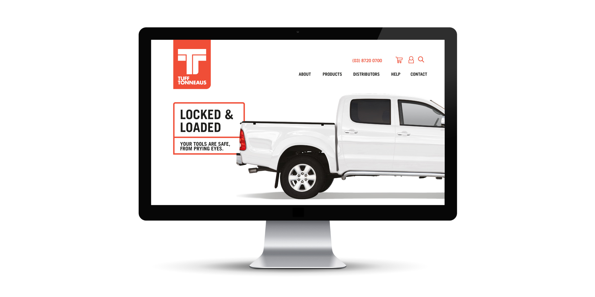 Tuff Tonneaus Website Design