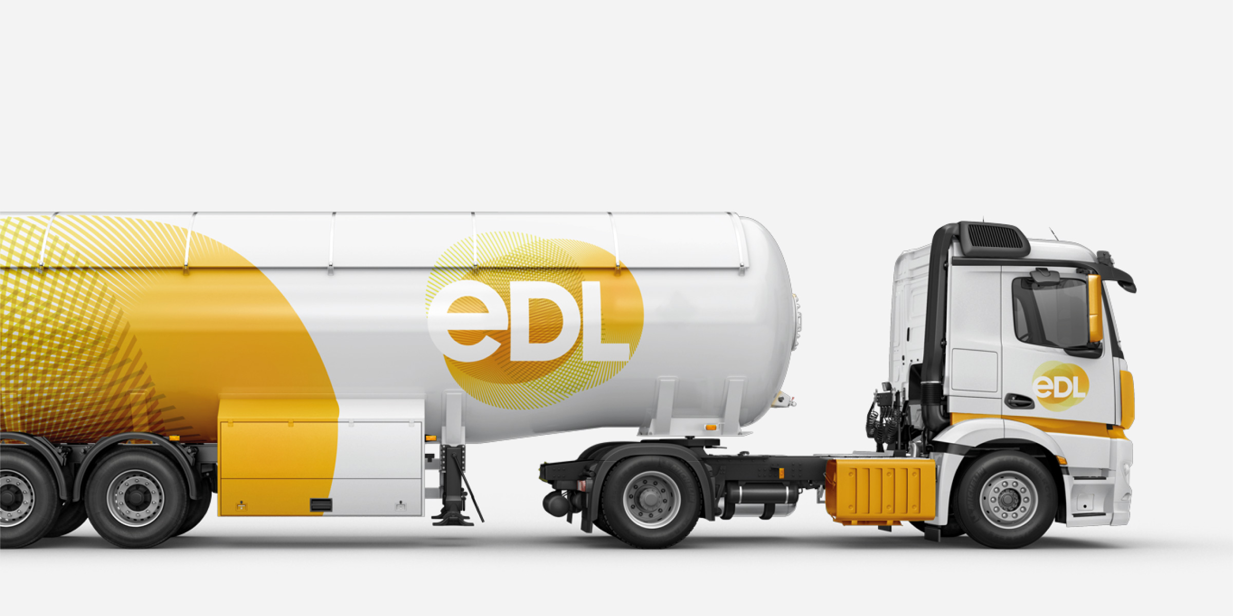 EDL Brand Identity Truck Signage