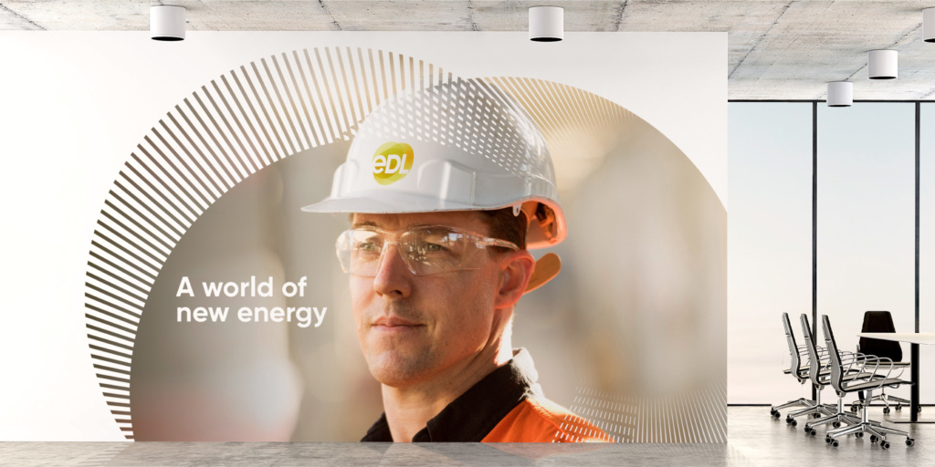 EDL Brand Identity Corporate Design Energy Renewable