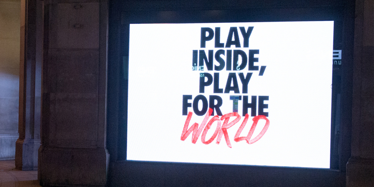 Nike Store Play Inside - What customers want to hear from brands in a crisis
