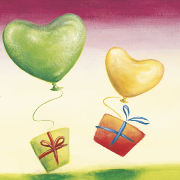 Davidson Branding Retail Coles Myer Gift Card Presents Balloons