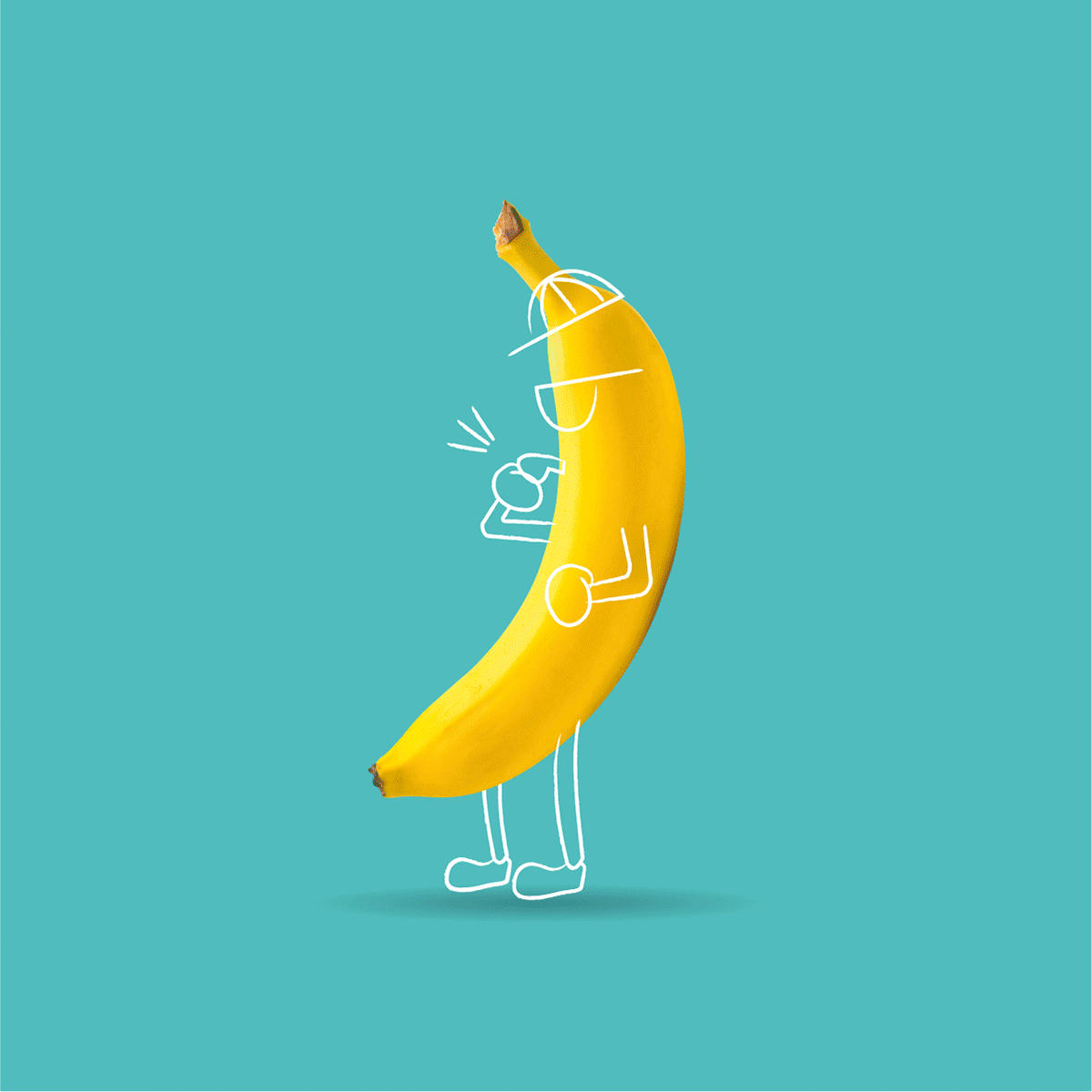 The Fruit Box Character Illustrations Set Pear Orange Banana Design Studio Melbourne Brand Identity