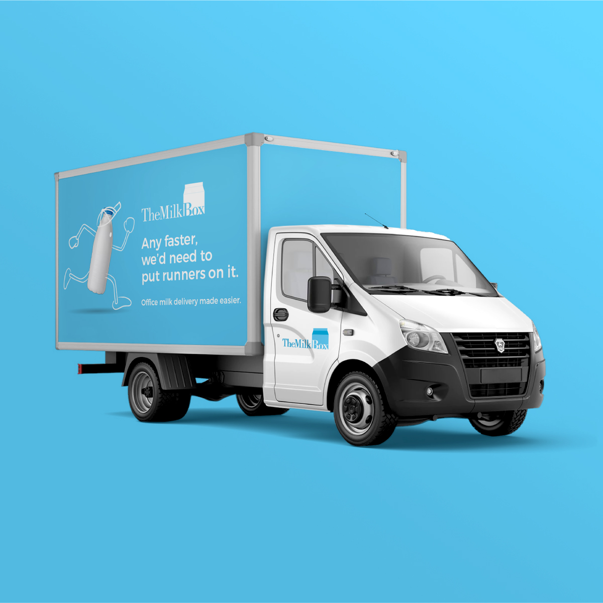 Davidson Branding Business Strategy The Fruit Box Visual Language Vehicle Livery Truck Signage