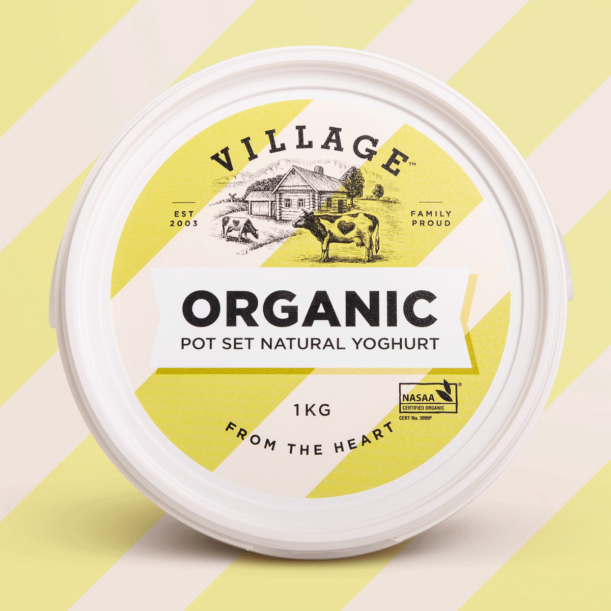 Village Yoghurt Package Design Refresh