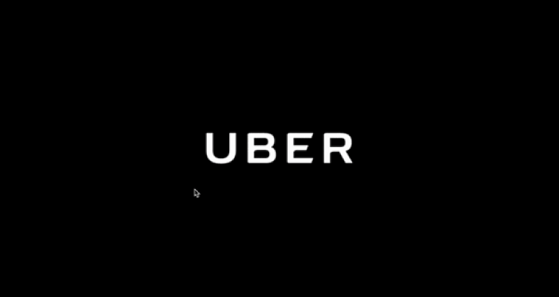 Animated Logo for Uber